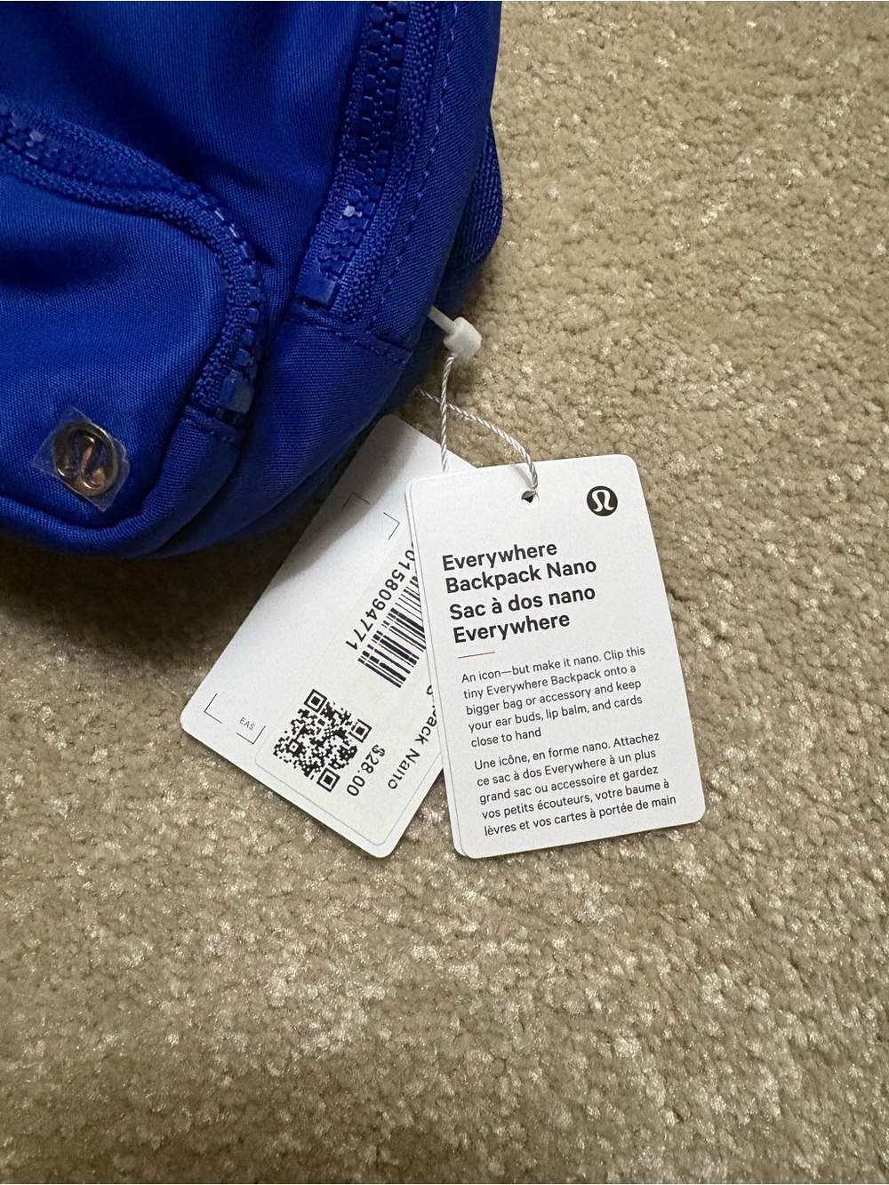 Lululemon Everywhere Backpack Nano Pouch - Riverside - Picture 3 of 4